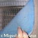 Bater�a de refrigeraci�n de una climatizadora y anverso y reverso del filtro
