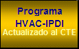 Programa de c�lculo HVAC actualizado al C.T.E.